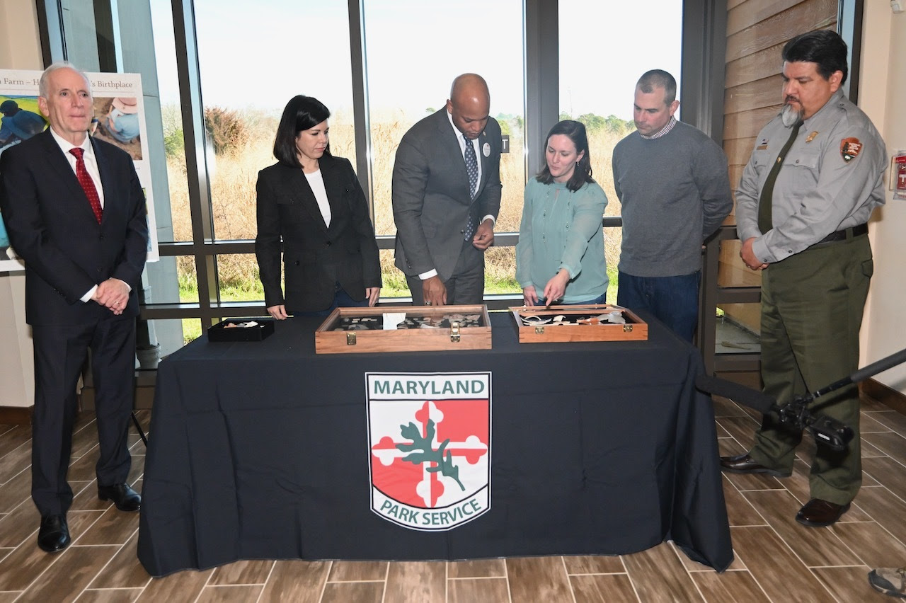 Maryland Department of Transportation Chief Archaeologist Dr. Julie Schablitsky and her team have been searching for the homes of those enslaved on the Thompson Farm for more than two years