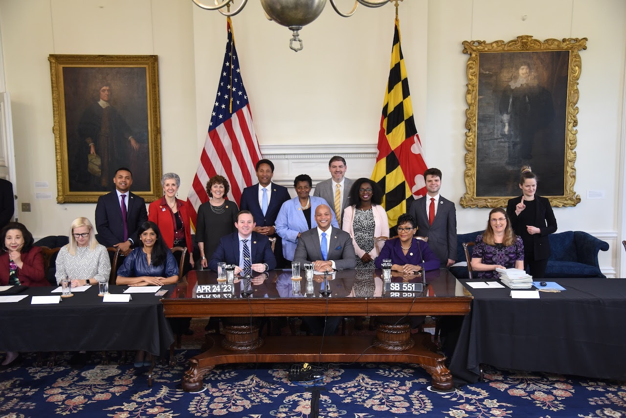 Governor Wes Moore presided over the Moore-Miller Administration’s third bill signing, dedicated to building a Maryland that serves.