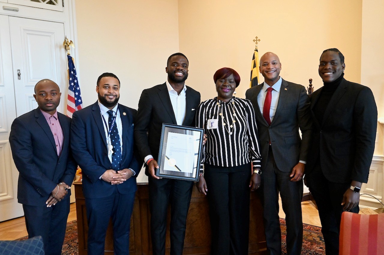 Governor Moore Welcomes Frances Tiafoe To The State House