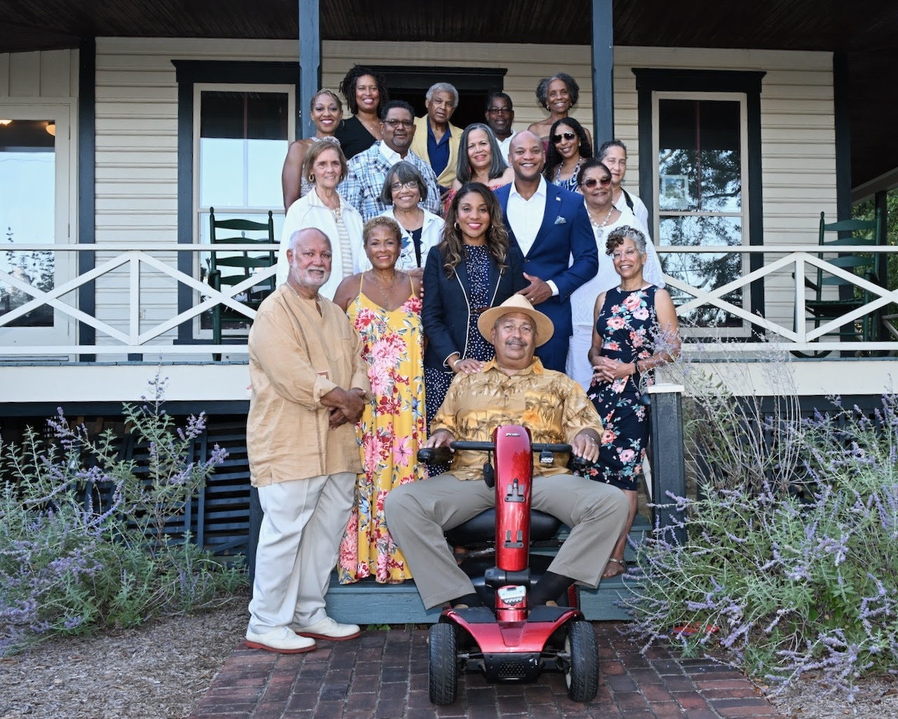 Under the theme Honoring Our Past, Embracing Our Future: Celebrating 130 Years, Governor Moore and the First Lady enjoyed the celebration that included dinner, dancing and reflections from local officials, including Highland Beach Mayor Crystal Chissell.