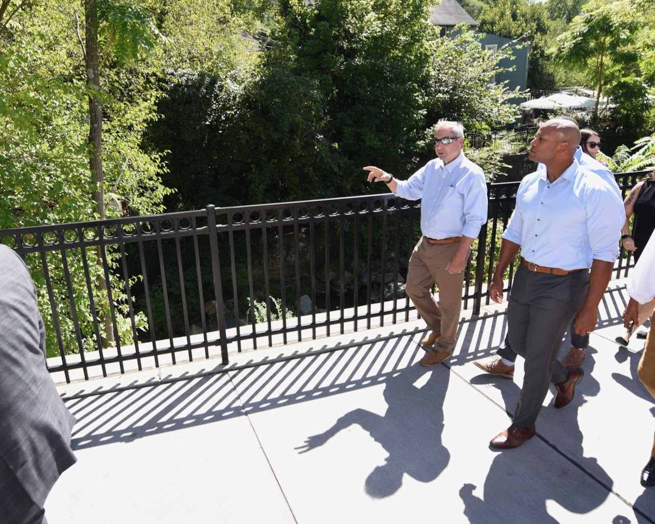 Governor Moore in Historic Ellicott City